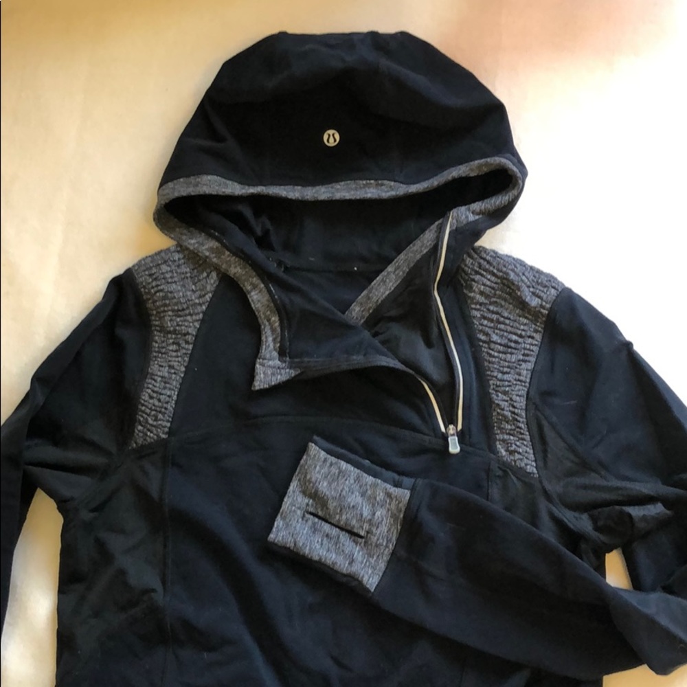 Lululemon pullover quarter zip luon hoodie